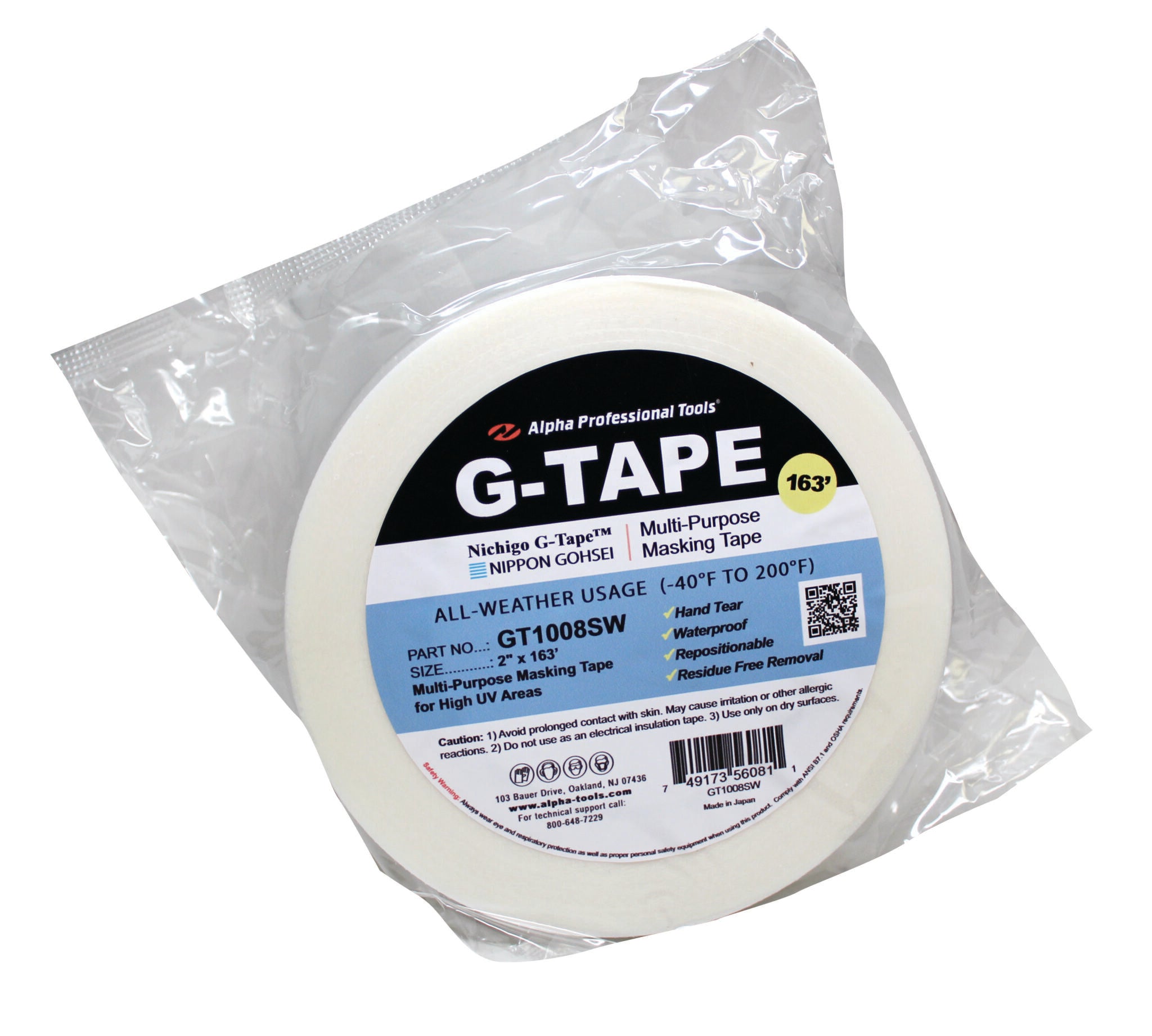 G-TAPE 1008SW 2X164 WHITE