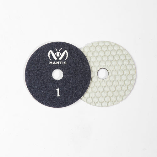 4-INCH MANTIS DRY 3-STEP HYBRID POLISHING PADS