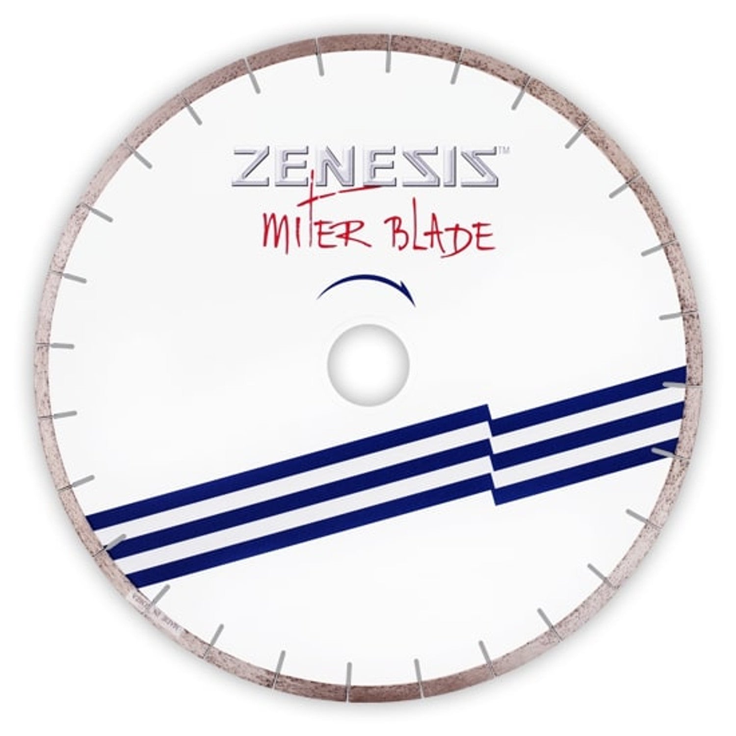 Zenesis Miter Bridge Saw Blade – 14 in., 10 mm Segment