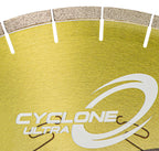 Cyclone Ultra Blade – 18 in., 10 mm Segment, for Dekton, Porcelain & Ultra-Compact