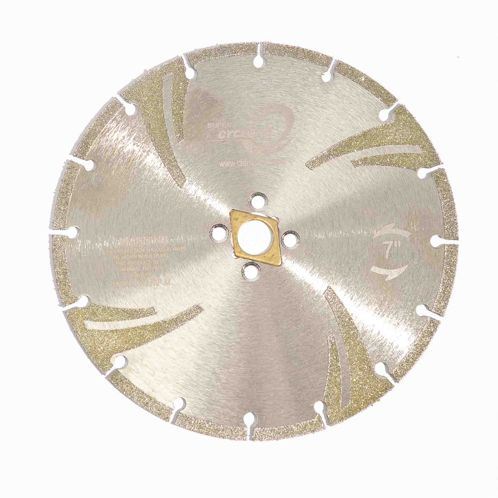 BLADE 7IN MARBLE ELECTROPLATED SUPER