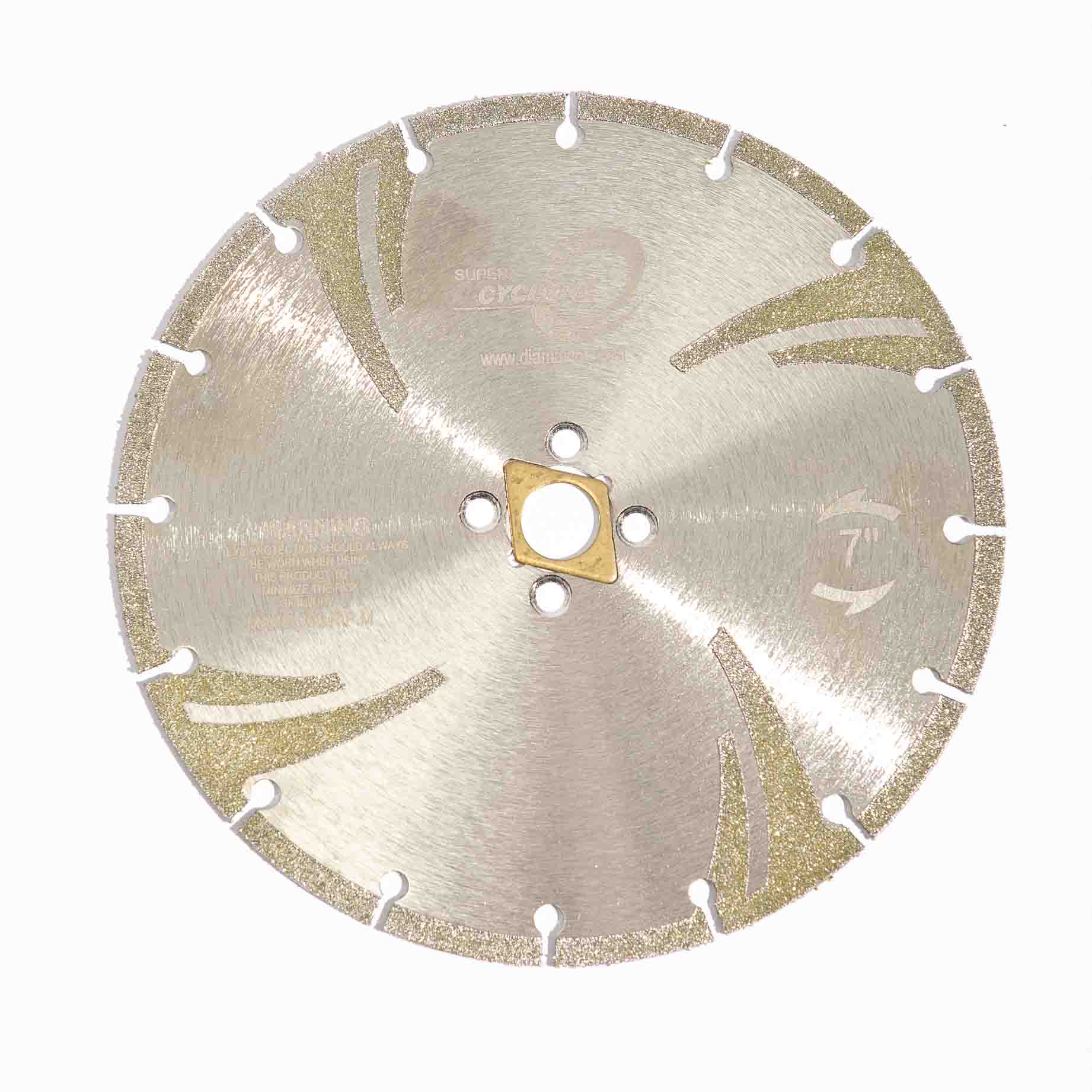 BLADE 7IN MARBLE ELECTROPLATED SUPER