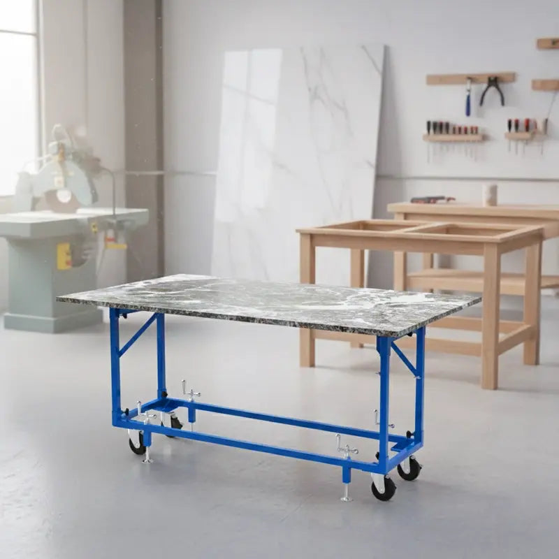 Aardwolf Premium Fabrication Table PFT01 – 992 lb Modular Stone Work Bench