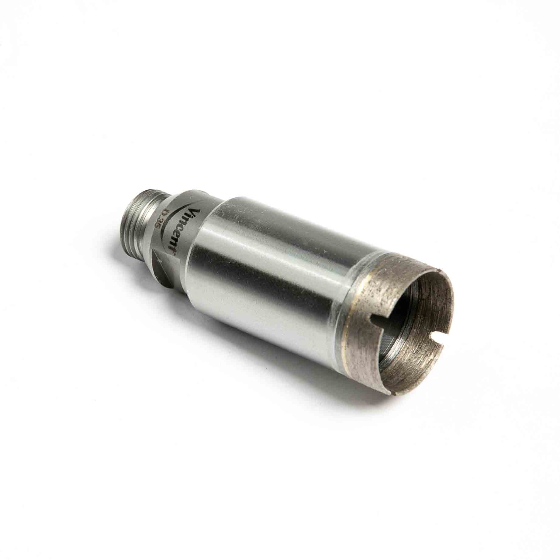 CORE DRILL 35MM THIN WALL 1/2 GAS CNC