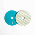 DISC 4 INCH STEP 1 DRY HONEYCOMB WHITE