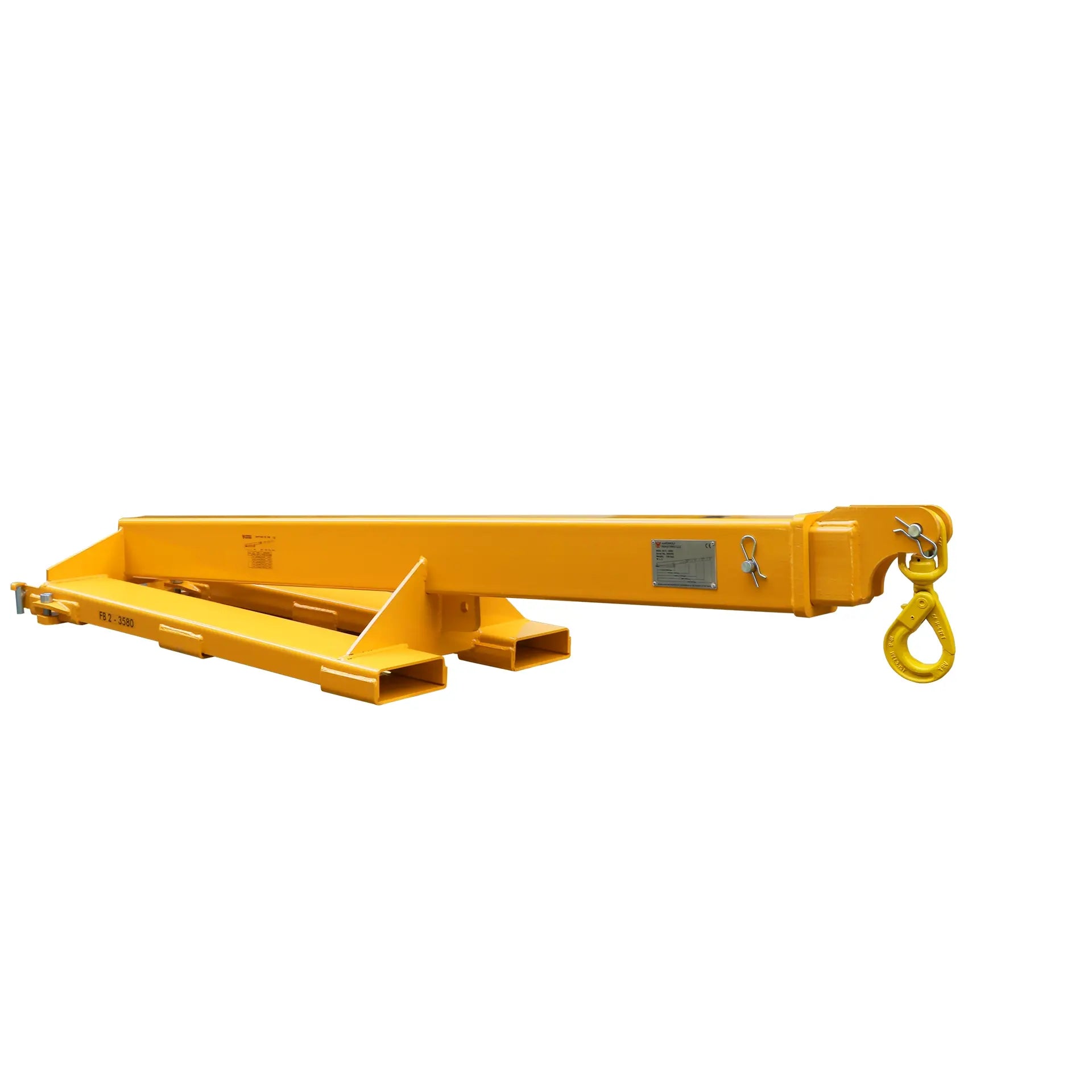 Aardwolf Forklift Boom FB2-3580 – 141 in. Telescoping Jib for Fork Trucks