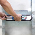 Aardwolf Oval Hand Vacuum Cup Lifter OHVC – Gauge-Equipped Grip for Narrow Stock