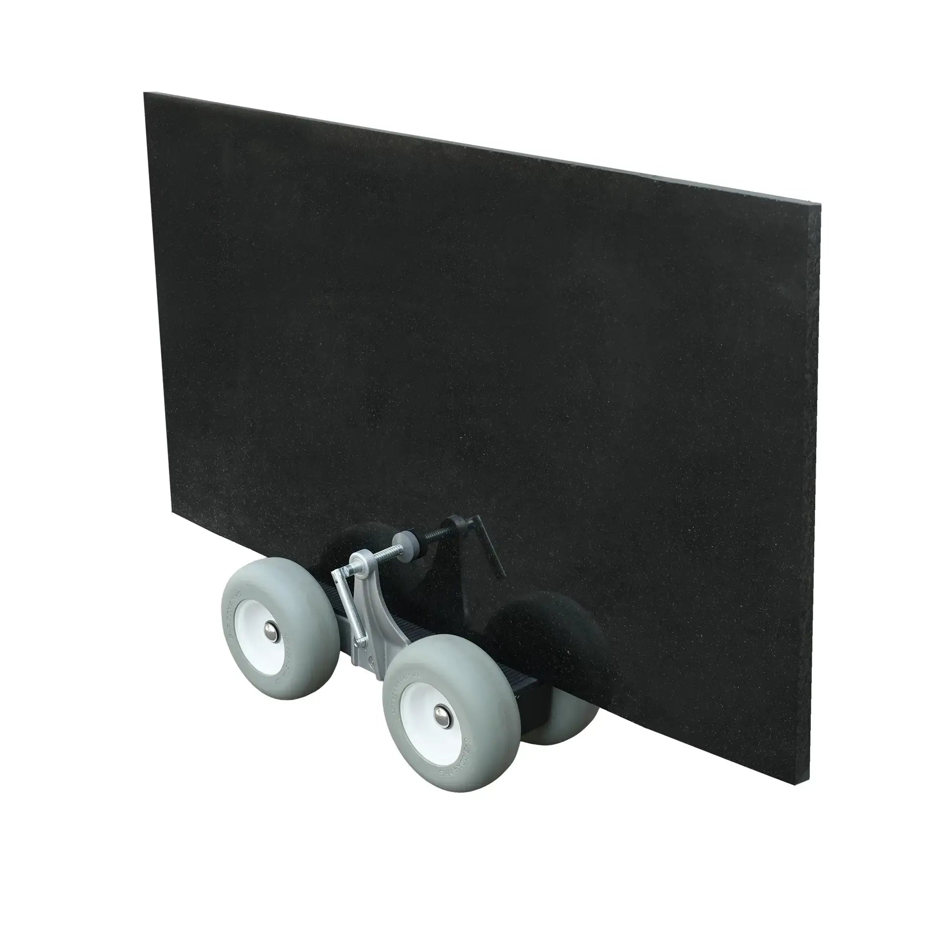 Aardwolf Master Trolley AMT01 – 992 lb Low-Profile Slab Dolly, Flat-Free Tires