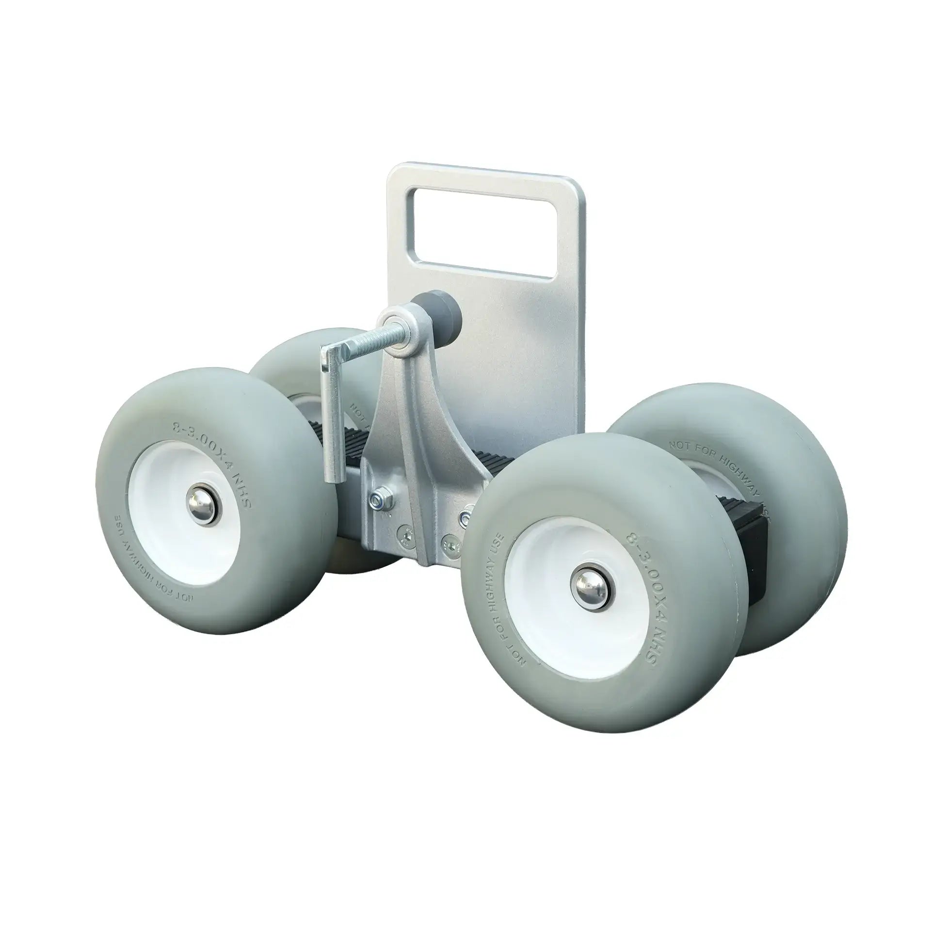 Aardwolf Master Trolley AMT01 – 992 lb Low-Profile Slab Dolly, Flat-Free Tires
