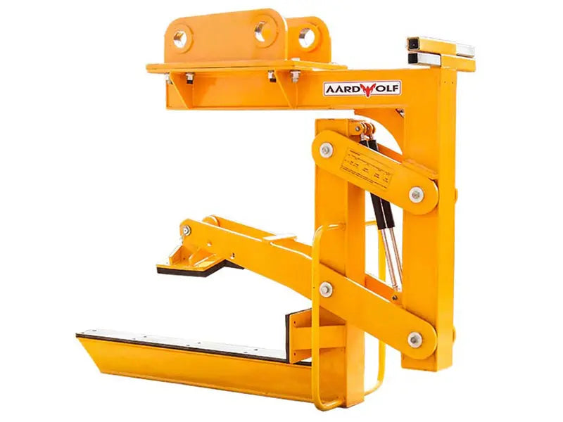 Aardwolf Pipe Handling Attachment PHA4000 – 8,818 lb Excavator Grab for Precast