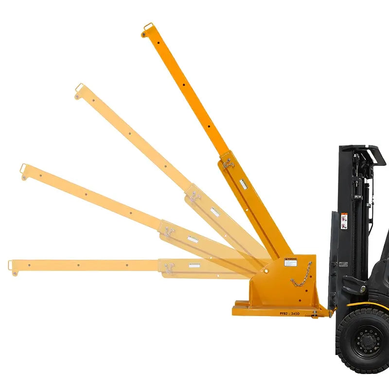 Aardwolf Pivot Forklift Boom PFB2-3450 – Long 134.3 in. Tilting Jib to 52°