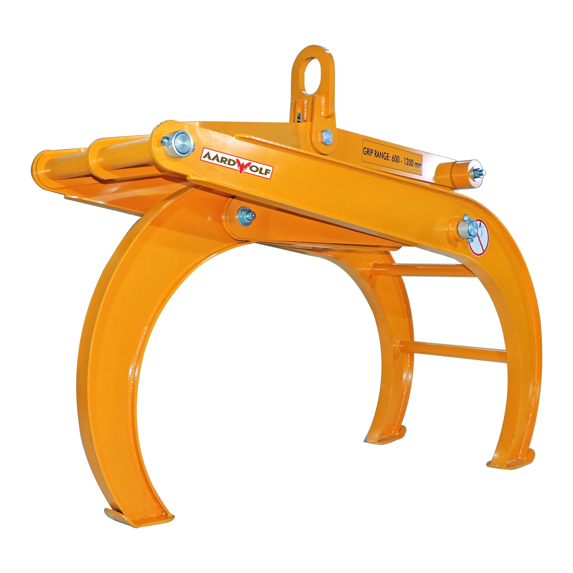 Aardwolf Rock Lifter Grapple ARL-1200 – Opens 23.6 in. to 47.2 in. for Large Boulders