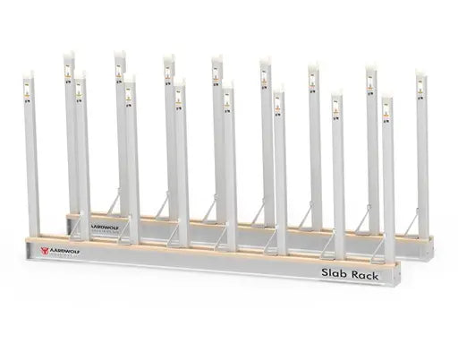 Aardwolf Slab Rack Kit ASR0108 – Rails, Bases and 16 Posts at 55 1/8 in. High
