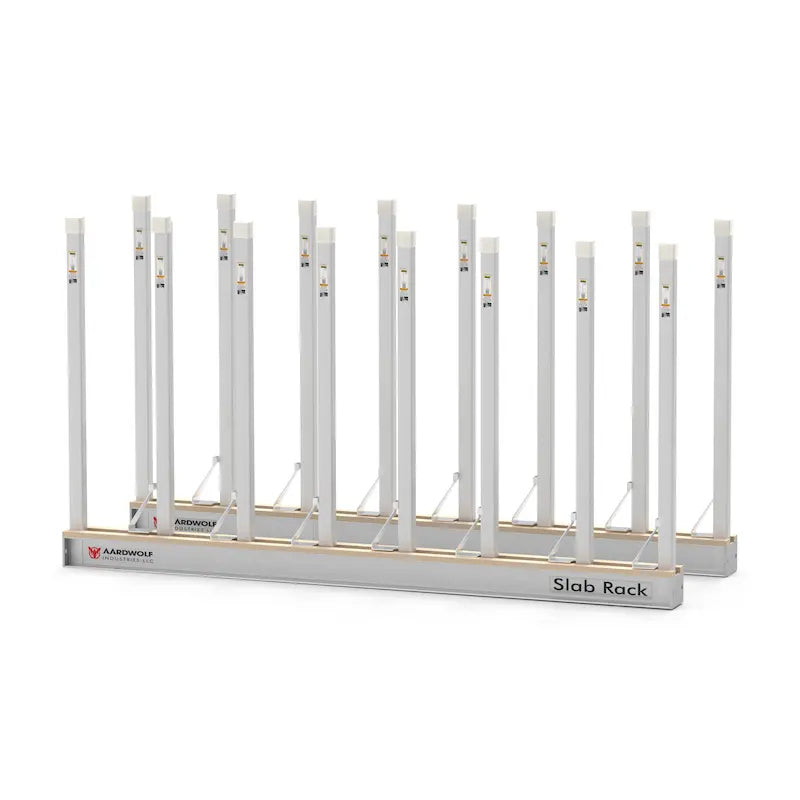 Aardwolf Slab Rack Kit – 9 ft. 10 in. Rails with Sixteen 70-7/8 in. Posts
