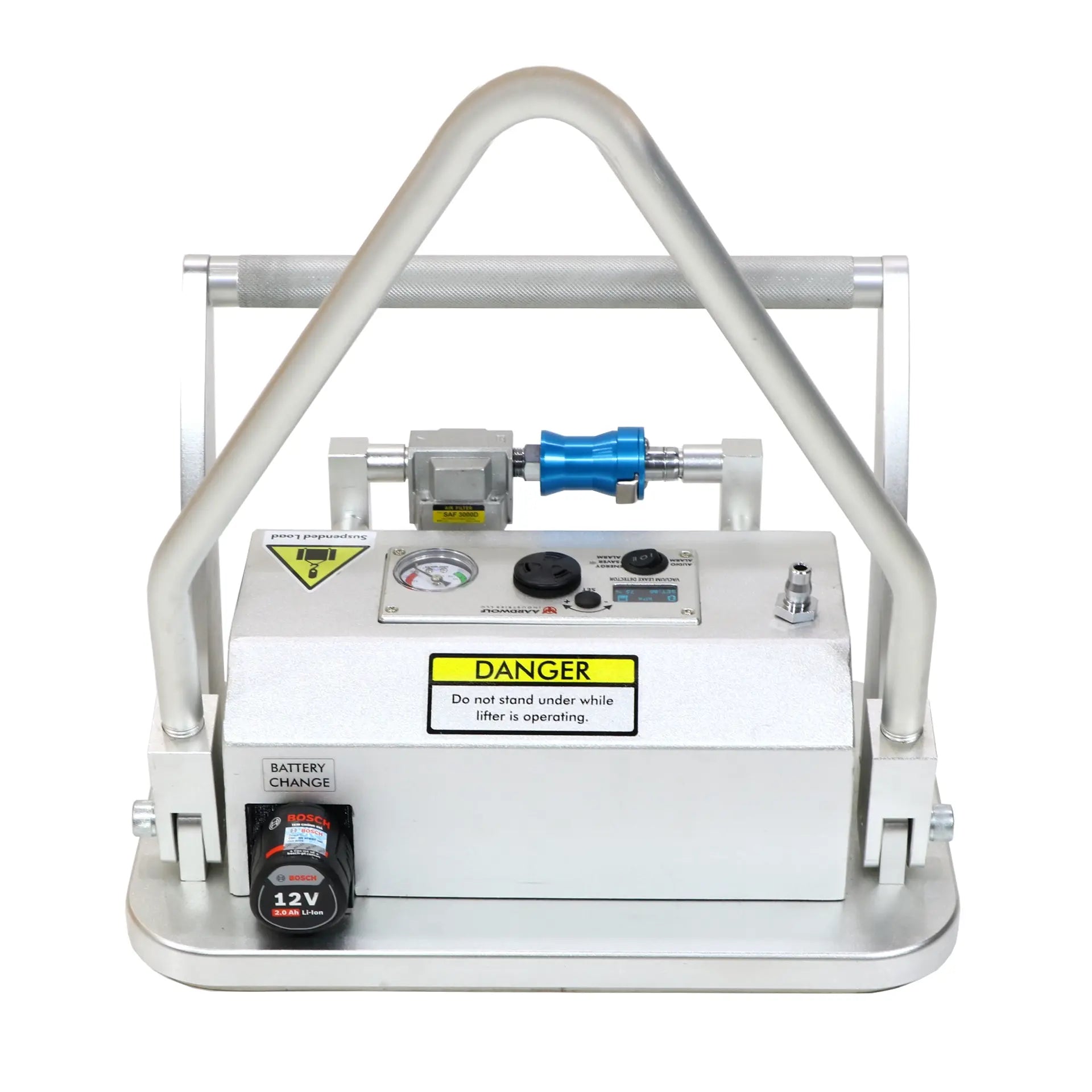 Aardwolf Small Pneumatic Vacuum Lifter SPVL-100 – Compact 265 lb Venturi Lift