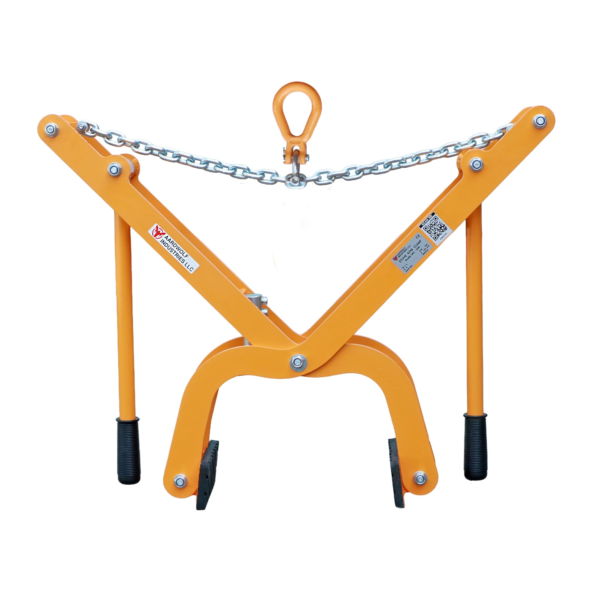 Aardwolf Stone Kerb Clamp – 0 to 10-1/4 in. Grip, 441 lb Working Load Limit