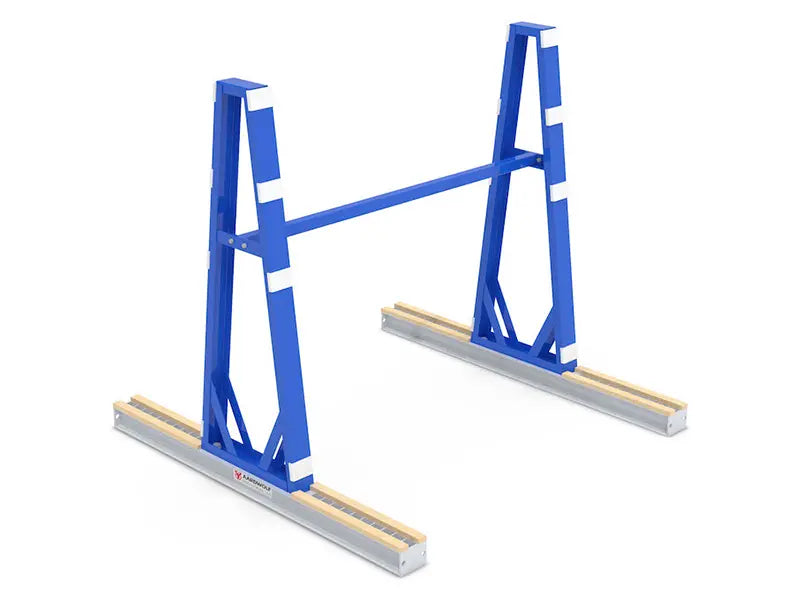 Aardwolf Storage A-Frame Premium – 33,069 lb Working Load Limit, Adjustable Post Rail