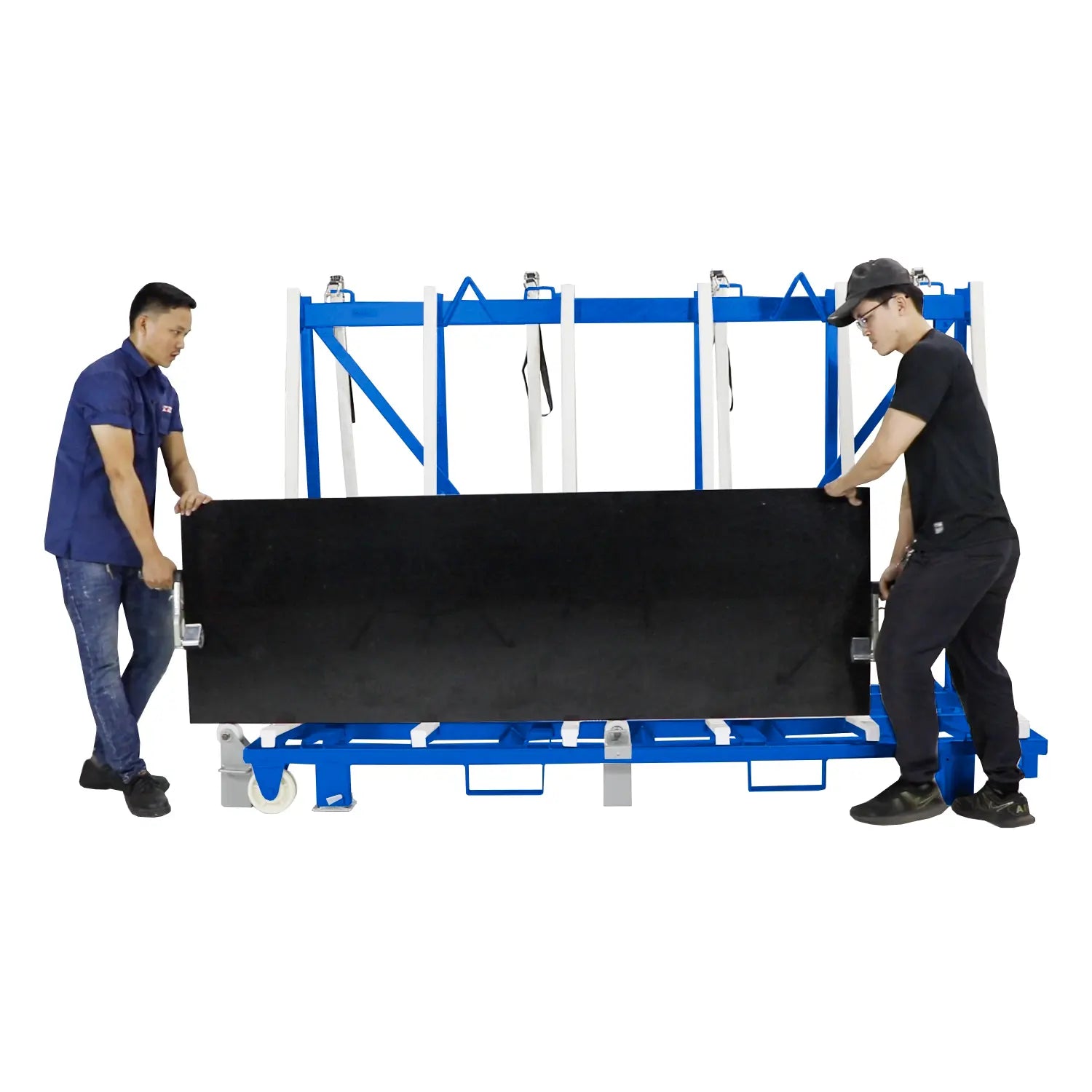 Aardwolf Transport Frame TF2440PC – 96 in. Powder-Coated Slab and Countertop Rack