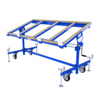 Aardwolf Adjustable Height Work Table AHWT910 – 75 x 36 in. Tilting Slab Bench